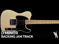 Tasty and Soulful Funk Groove Guitar Backing Track Jam in D Minor / D Dorian | 90 BPM