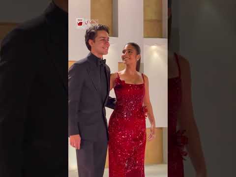 عمر رزيق و مايان السيد من مهرجان الجونة السينمائ Elshaixgff مهرجان الجونة السينمائى