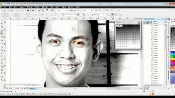 WPAP by WAJAHWARNA Faceting on CorelDraw X5_01 | Tutorial WPAP