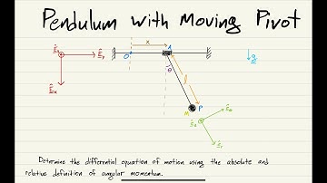 10.1 - Pendulum with Moving Pivot
