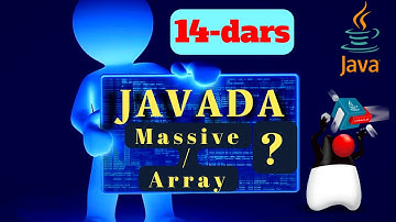 14-dars #java javada massivlar || massive || arrays in java || uzbek tilida java darslari