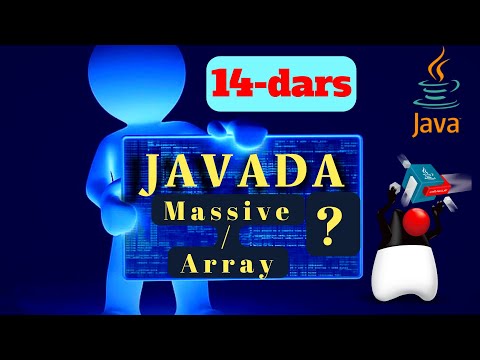 Video: String Java-da massivdirmi?