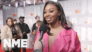 Ms Banks at the Brits 2019: Reciting Dua Lipa's 'New Rules' and working with Little Mix