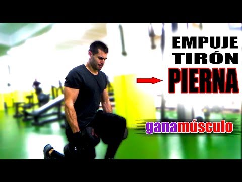 RUTINA PUSH PULL LEGS 3 DÍAS | VOLUMEN MUSCULAR 💪 | Entrenamiento 3: LEGS-PIERNAS