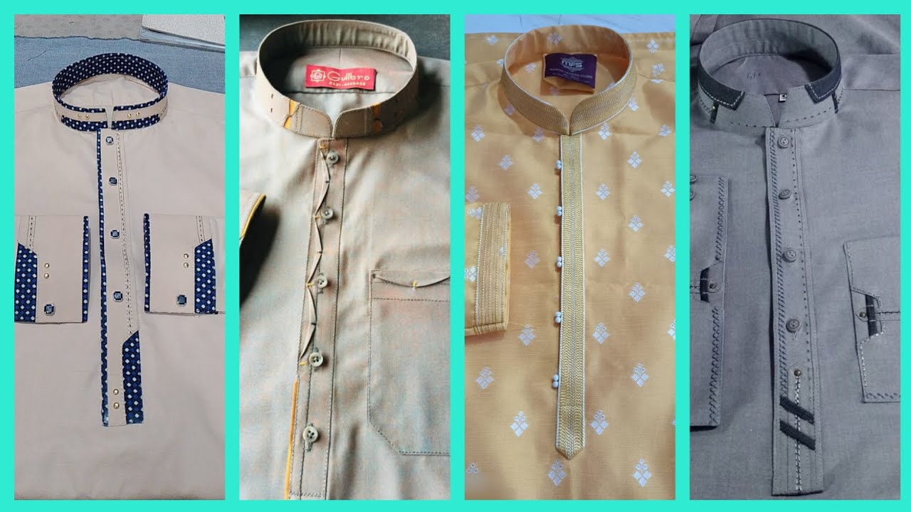 New latest and stylish gents kurta design 2025-2026 | top trending gents kurta neck design ideas 