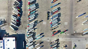 World's largest truck stop-IOWA 80 DRONE VIEW