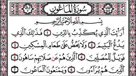سورة الماعون.. الشيخ وليد الروبي