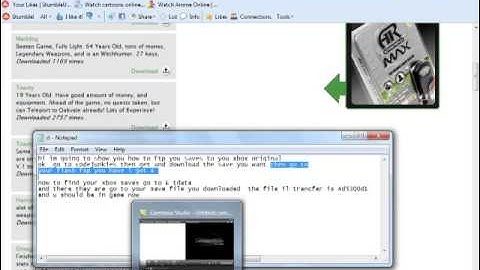 how to ftp your save file to you xbox original