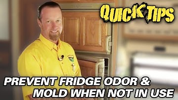 PREVENTING RV FRIDGE ODOR & MOLD WHEN NOT IN USE | Quick Tips with Randy