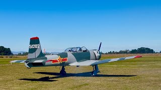 Nanchang CJ-6 ZK-CAJ at Rangiora
