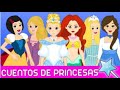 Cenicienta & La Bella y La Bestia & La Sirenita y Máscuentos infantiles | Cuentos de Princesas