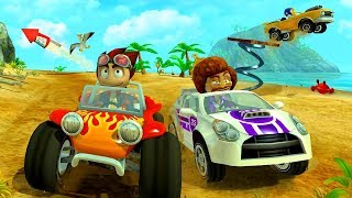 Машинки Гонки Андре на Beach Buggy Racing - Мультик игра для мальчиков