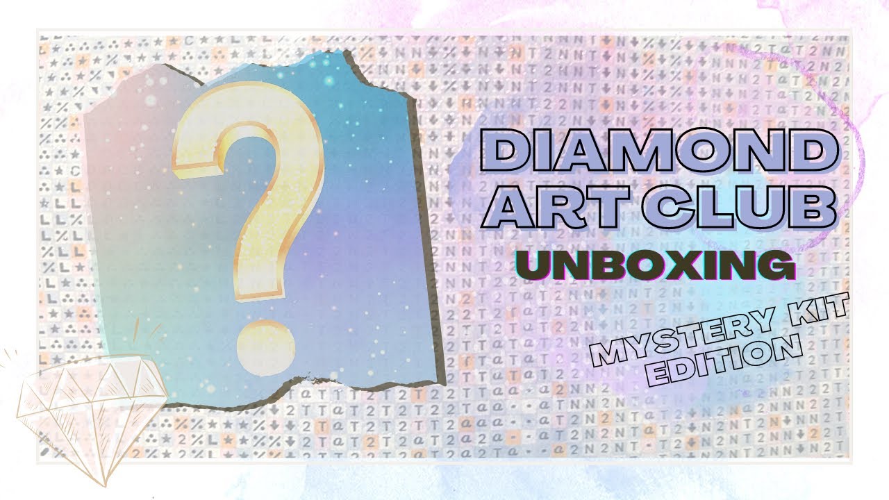 SPOILERS! Mystery Kit 38 from Diamond Art Club Abstract (Animal) by