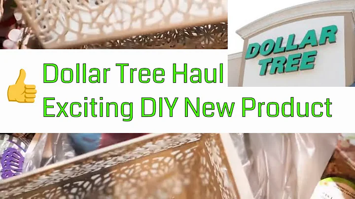 Dollar Tree Haul - Exciting New Products For Spring and DIYs for 2020
