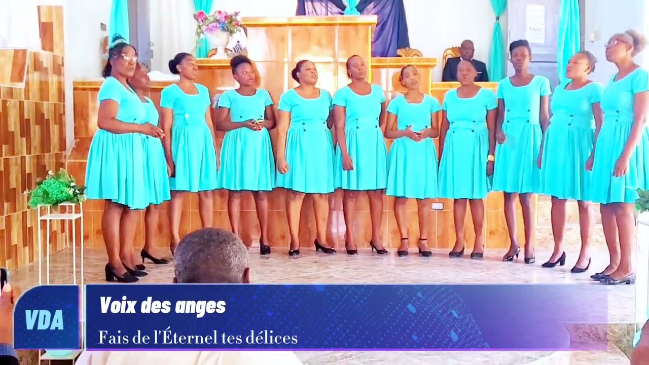 VOIX DES ANGES ( Fais de l'Éternel tes délices)
