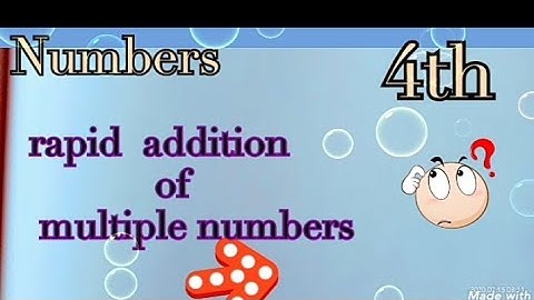 4th std maths numbers exercise 2.3a /find a fast addition /4 digits addition chapter2 term1