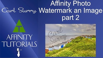 Affinity Photo - Watermark an Image part 2