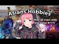 Popular Asian Hobbies (That start with the letter R)