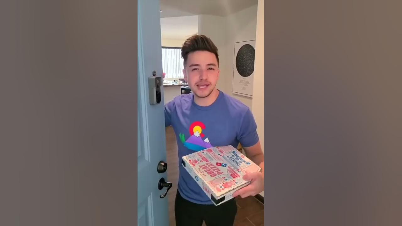 When you TIP the PIZZA GUY shorts YouTube