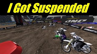 MX Simulator I Got Suspended? pro rf RANT#1! 2017 Salt Lake City Supercross