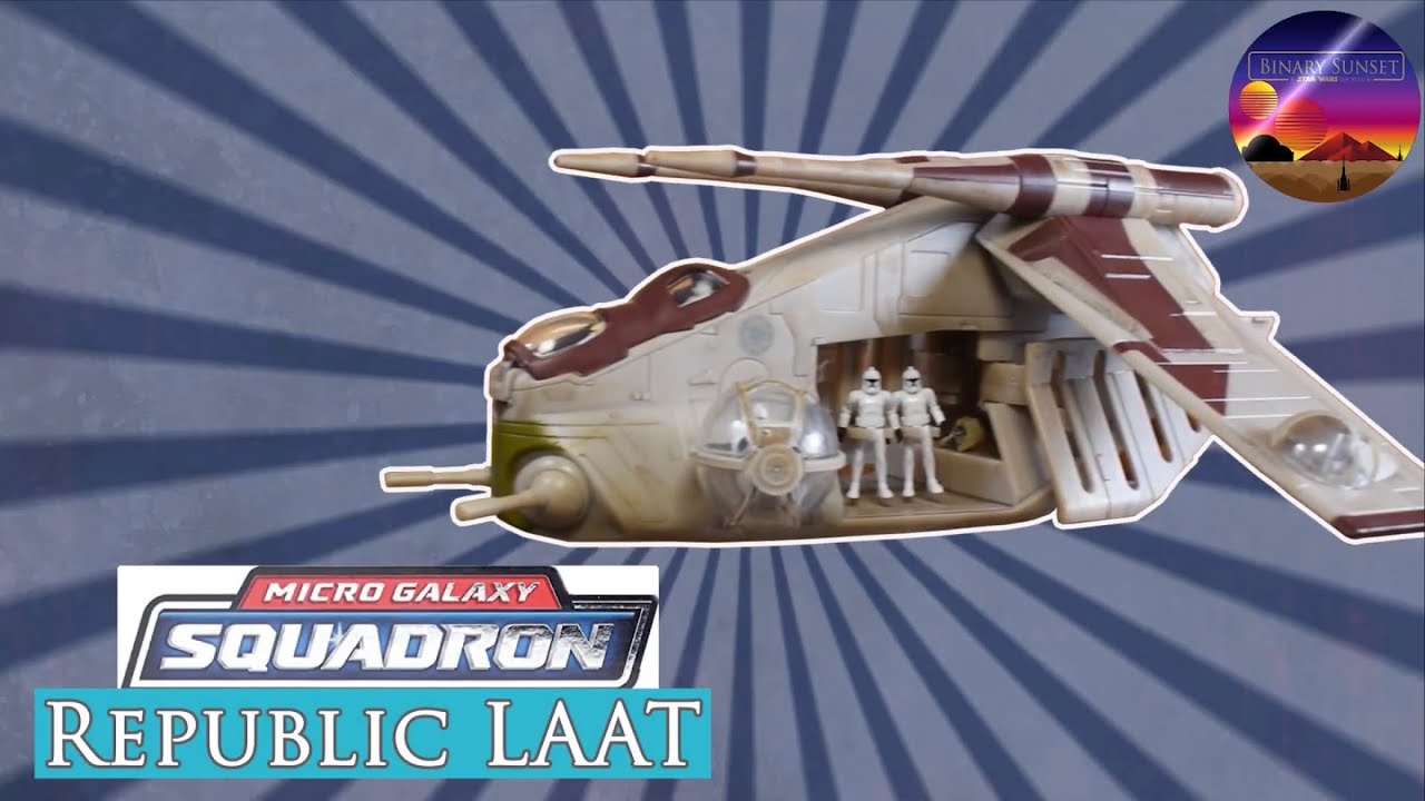 Star Wars Micro Galaxy Squadron Republic LAAT | 5