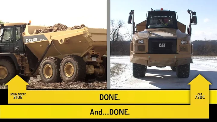 John Deere vs. CAT Articulated Dump Truck Daily Pre-Operation Maintenance Comparison