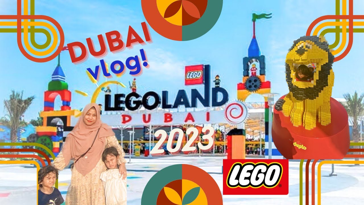 LEGOLAND DUBAI ADVENTURE | THEME PARK ATTRACTIONS |FULL WALKING TOUR|FlaafareenFamily #indubai
