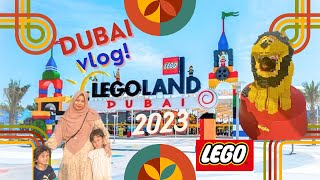 LEGOLAND DUBAI ADVENTURE 2023 | THEME PARK ATTRACTIONS |FULL WALKING TOUR|FlaafareenFamily #indubai