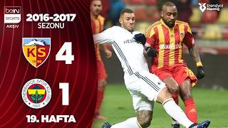 Kayserispor 4-1 Fenerbahçe Maç Özeti̇ 19. Hafta - 20162017