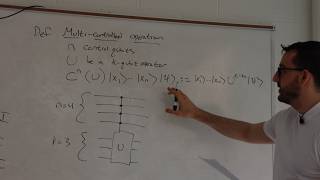 Multi-controlled operations: Definition and circuit notation | Quantum computing 95