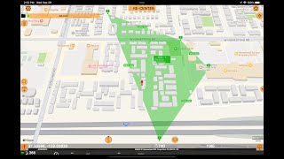Compass 55 - Add polygon with start point lat/long and distance/bearing for other points. screenshot 4
