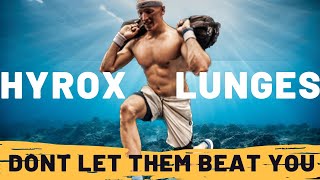 7 Deep Dive on the Hyrox Lunges