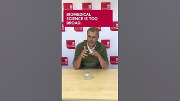 Biomedical Science is too broad