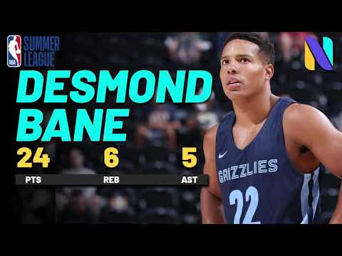 Desmond Bane 24 PTS, 6 REB, 5 AST | Memphis Grizzlies vs San Antonio Spurs #NBASummer