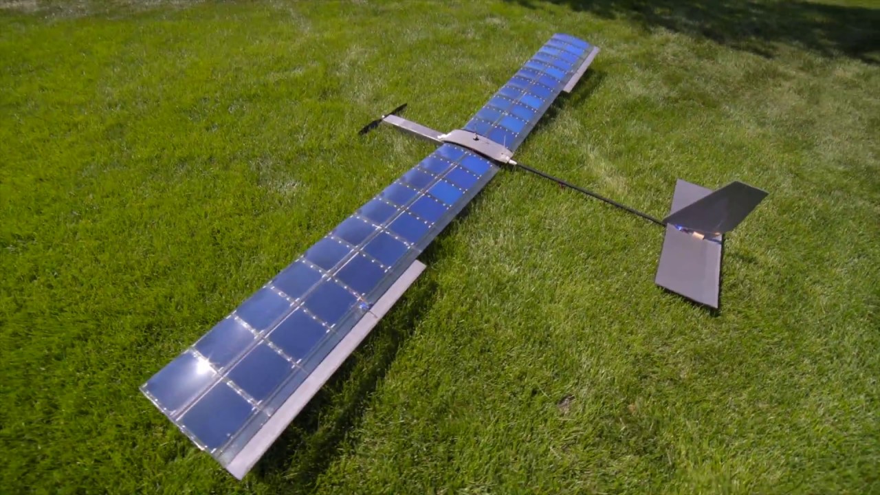 solar rc plane