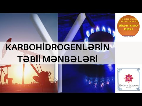 Video: Karbohidrogenlərin istifadəsi nədir?