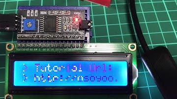 LCD1602をI2C接続し日本語(カナ)を表示させる