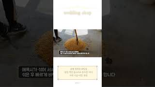 프리미엄 웨딩공간의 바닥 | 골드리프 콩자갈 바닥인테리어 #올바른공간 #인테리어 #메인인테리어 #콩자갈바닥 #바닥시공업체 #바닥전문업체