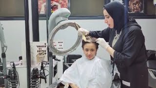 وأخيرا بعد تعب سنين🙈لقيت الحل لشعر بنتى🤱ثقتها بنفسها رجعتلها😍فرحتها وضحكتها تساوى الدنيا ومافيها💋💃