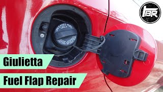 How to fix a Guilietta Fuel Door  2011 Alfa Romeo Giulietta (Part 2)