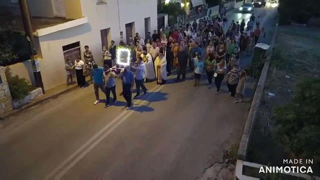 Δερβένι Κορινθίας: Με μεγαλοπρέπεια η λιτανεία της Ιερής εικόνας της Κοιμήσεως της Θεοτόκου (pics, vid) - ΕΚΚΛΗΣΙΑ ΔΕΡΒΕΝΙ Ι Λιτάνευση Ιερής Εικόνας Κοιμήσεως της Θεοτόκου 14/8/22 Ι ΔΗΜΟΤΙΚΗ ΦΙΛΑΡΜΟΝΙΚΗ ΔΕΡΒΕΝΙΟΥ