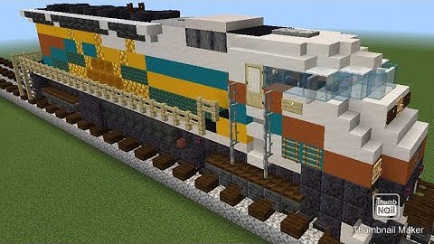Minecraft SunRail MP32PH-Q Locomotive Tutorial