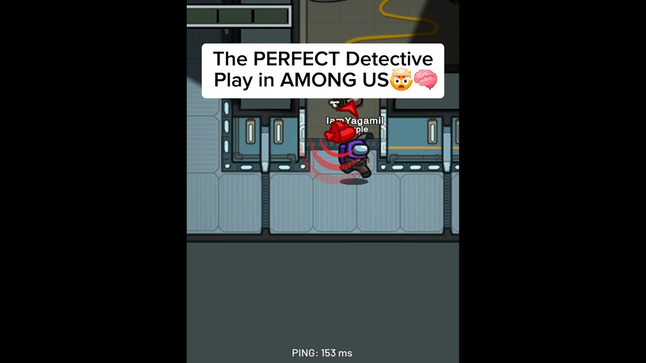 The PERFECT Detective Play in Among US🧠 