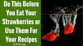 Best Way To Wash & Clean Strawberries To Remove Pesticides  The Vinegar Method Bon Appetit