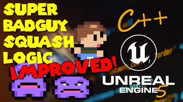 [UE5 - C++] How to Improve Super Mario Badguy Squash Logic in Unreal Engine 5