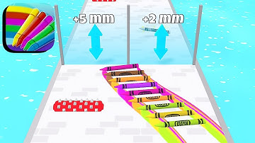 Crayon Run ​- All Levels Gameplay Android,ios (Part 8)