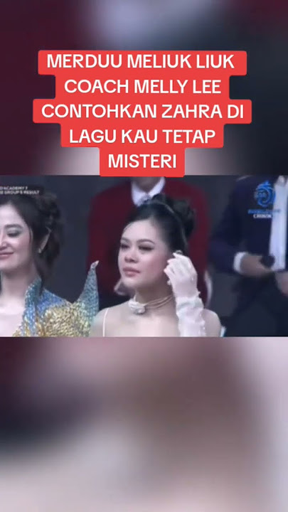 MELLY LEE CONTOHKAN ZAHRA NYANYIKAN LAGU KAU TETAP MISTERI #trending #viral #viralvideo #fyp #fy