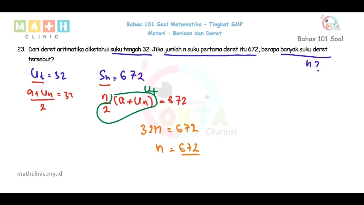 dari-deret-aritmetika-diketahui-suku-tengah-32-jika-jumlah-n-suku