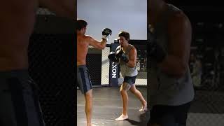 Team practice #brendanallen &amp; #lukerockhold in Santo Sport