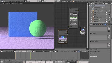 Blender 2.65 Tutorial - Animating Depth of Field with Cycles and Nodes - Part 3